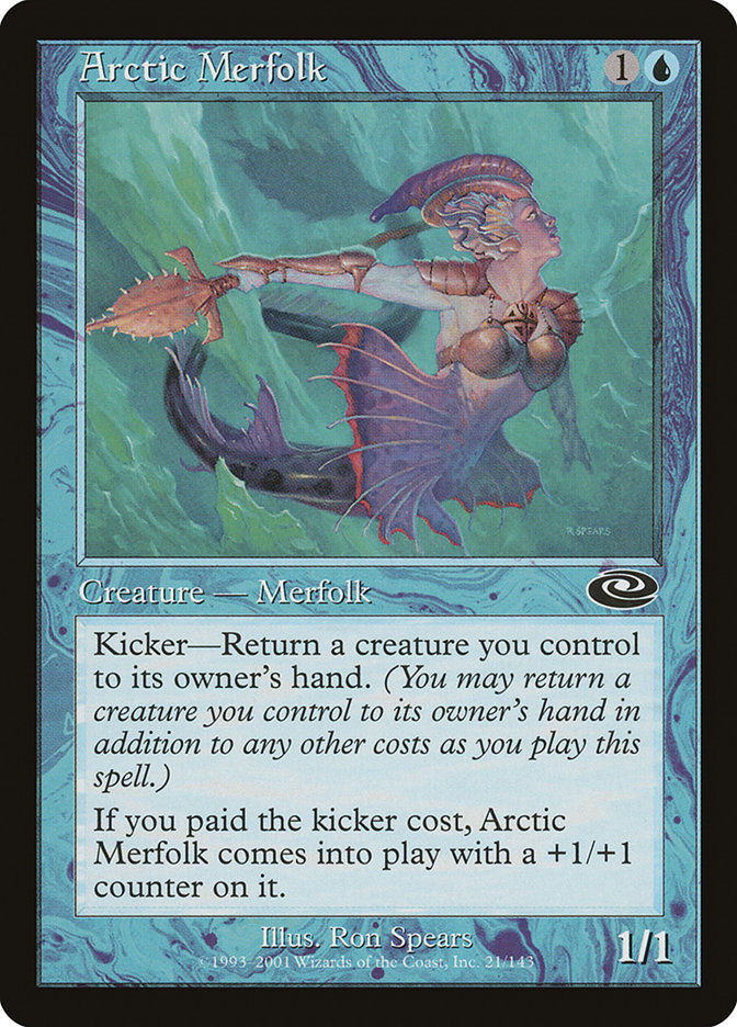 Arctic Merfolk - Foil